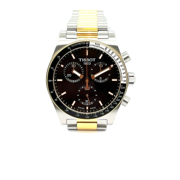 Tissot PR516 Chronograph Quartz Movement Two Tone Watch