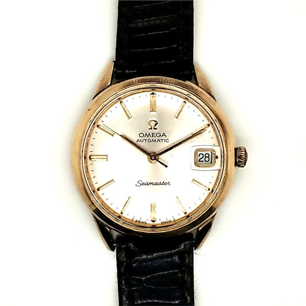 Vintage 1969 Omega Seamaster Automatic Gold Filled Wrist Watch