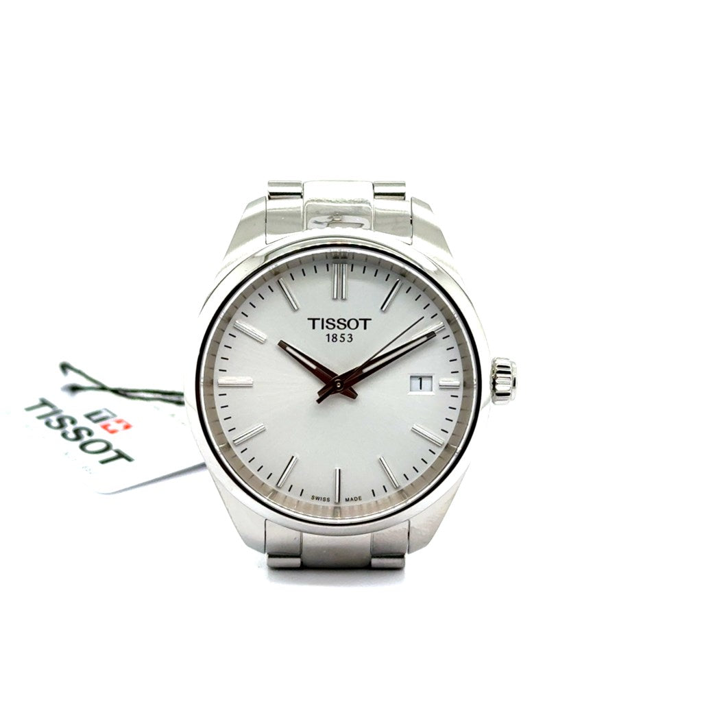 Tissot PR 100 Classic Stainless Steel Watch With Silver Dial