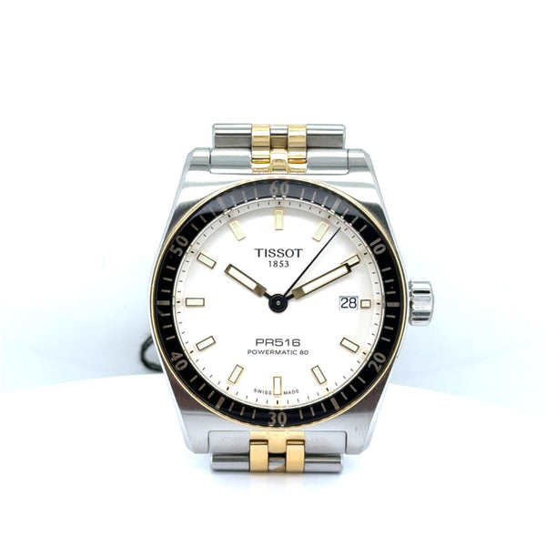 Tissot PR516 Powermatic 80 Hour Reserve Two Tone Watch