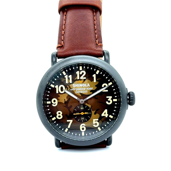 Shinola Runwell 47mm Argonite-1069 Movement Quartz Watch