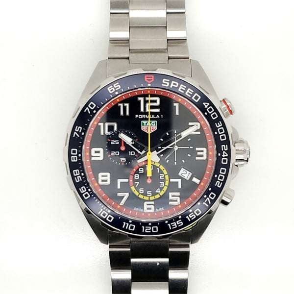 Tag Heuer Red Bull Racing Formula Stainless Steel Quartz Mens Watch