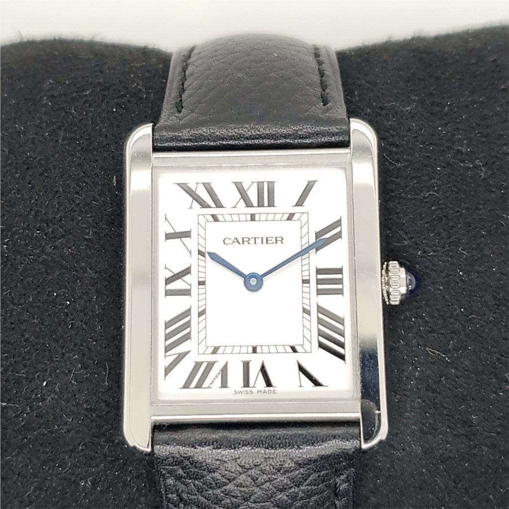 Pre-owned Cartier Tank Solo Quartz Watch