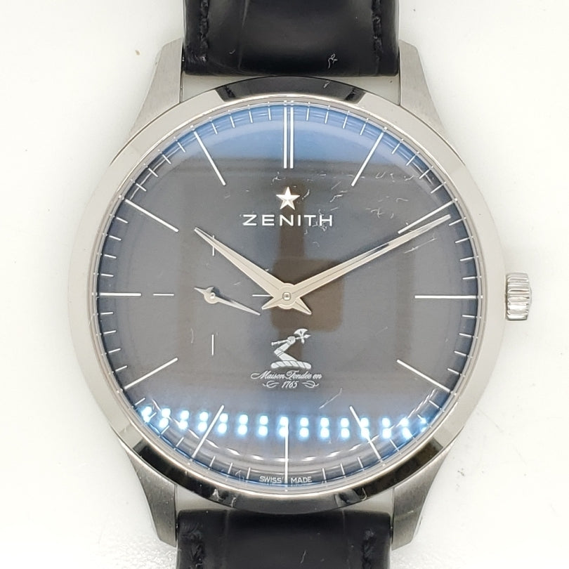 Zenith Elite Stainless Steel Automatic Watch