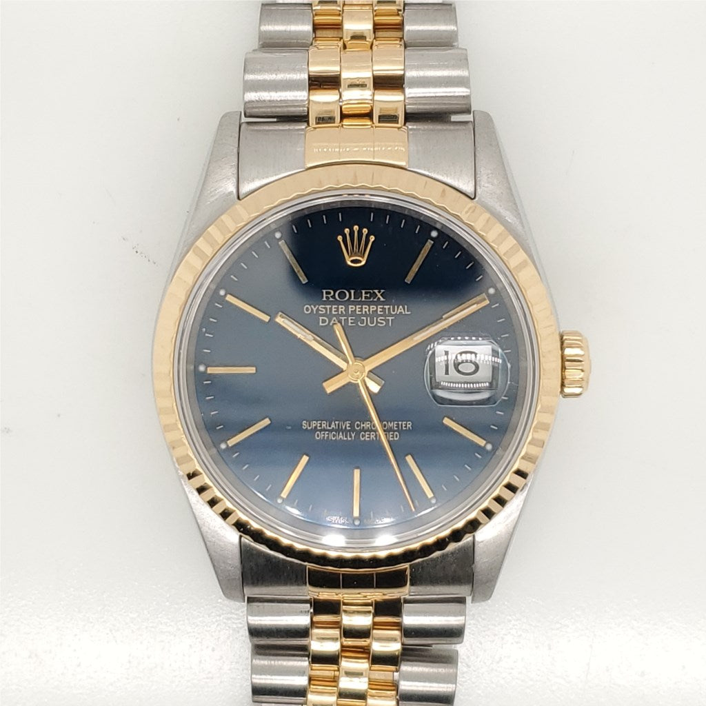 2000 1/2 Rolex Datejust Two Tone Jubilee Band