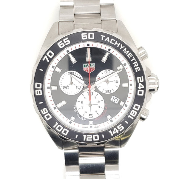 Tag Heuer Formula 1 Stainless Steel Quartz Mens Chronograph Watch