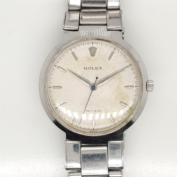 Pre-Owned Vintage Stainless Steel 1942 Rolex Wrist Watch