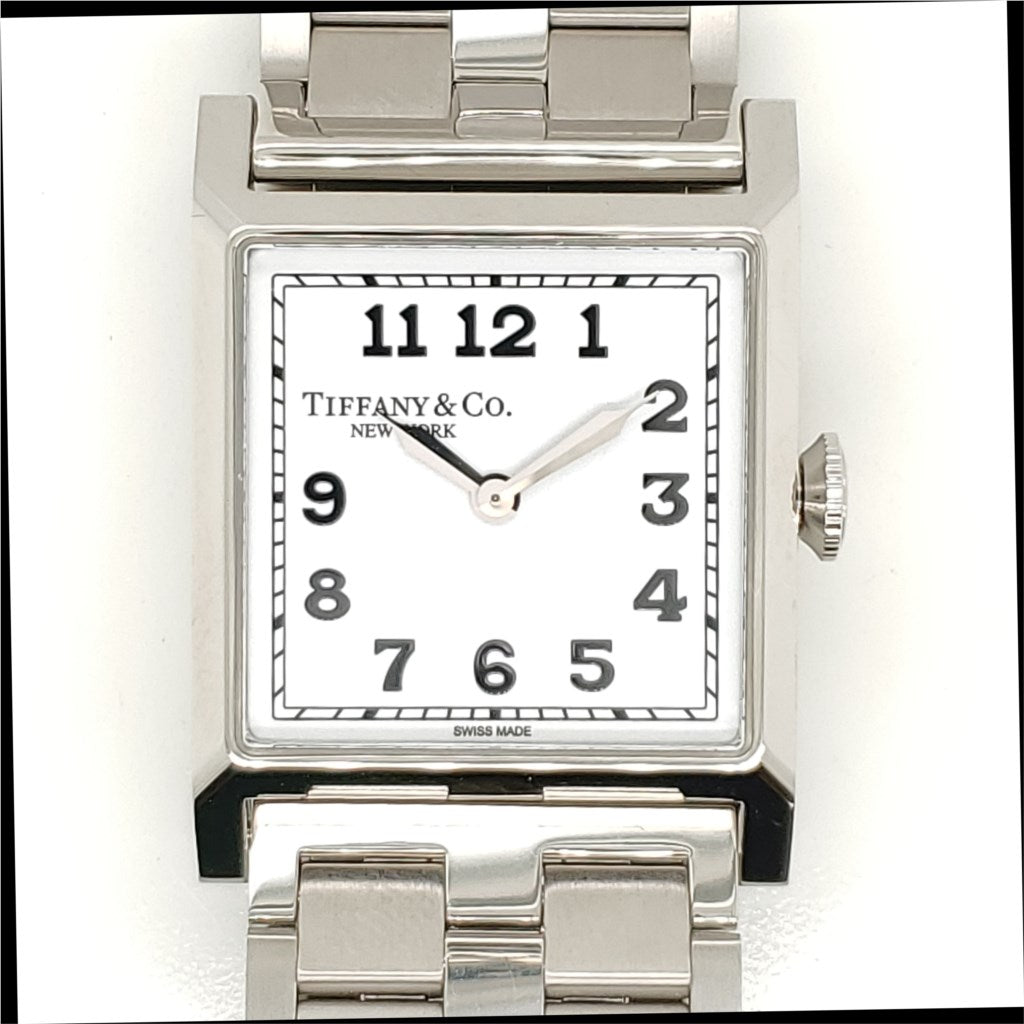 Pre-OwnedTiffany & Co Union Square Quartz Stainless Steel Watch