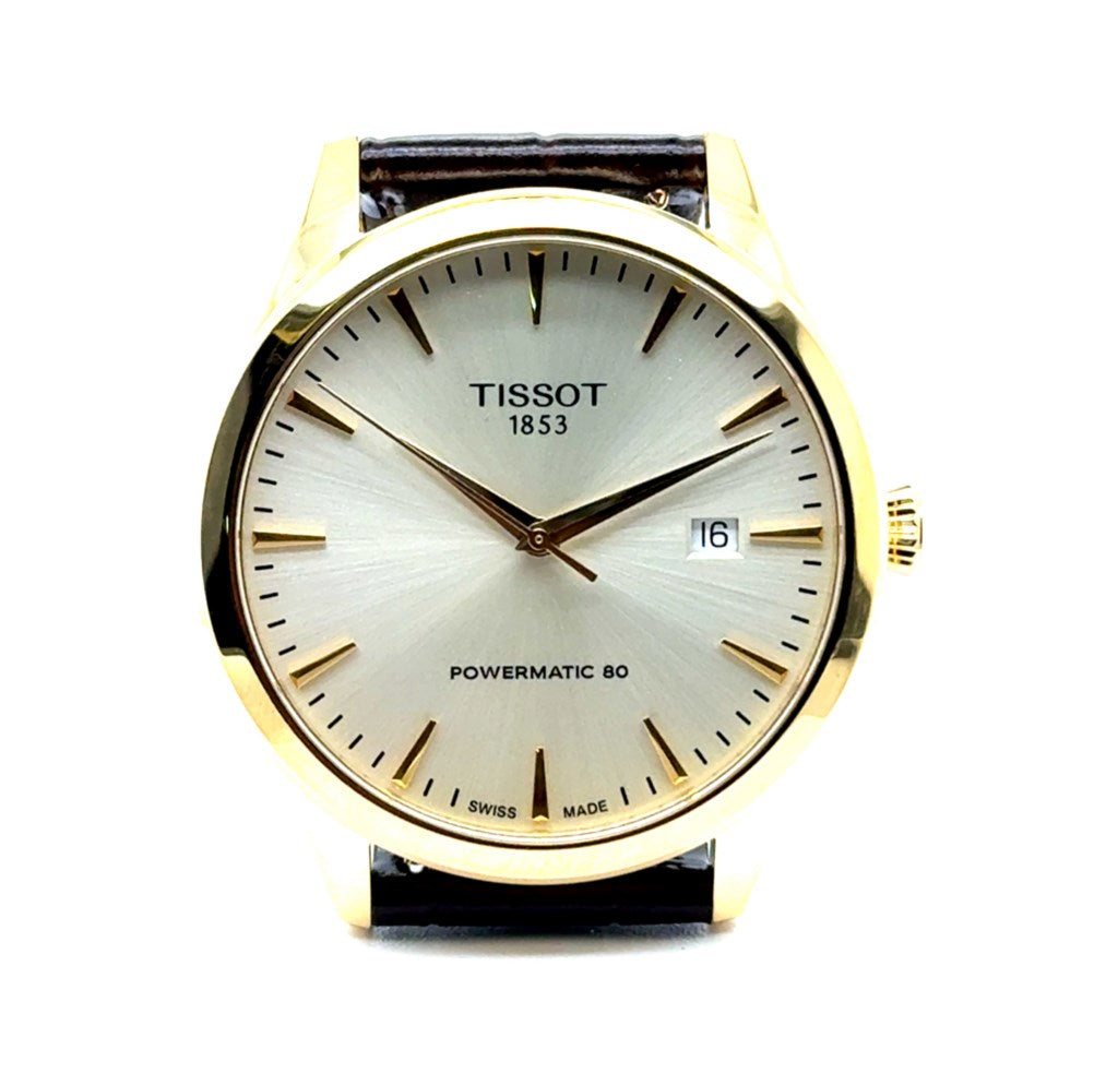 Tissot Classic Dream Gents PW80 Automatic Movement Watch On Leather Band