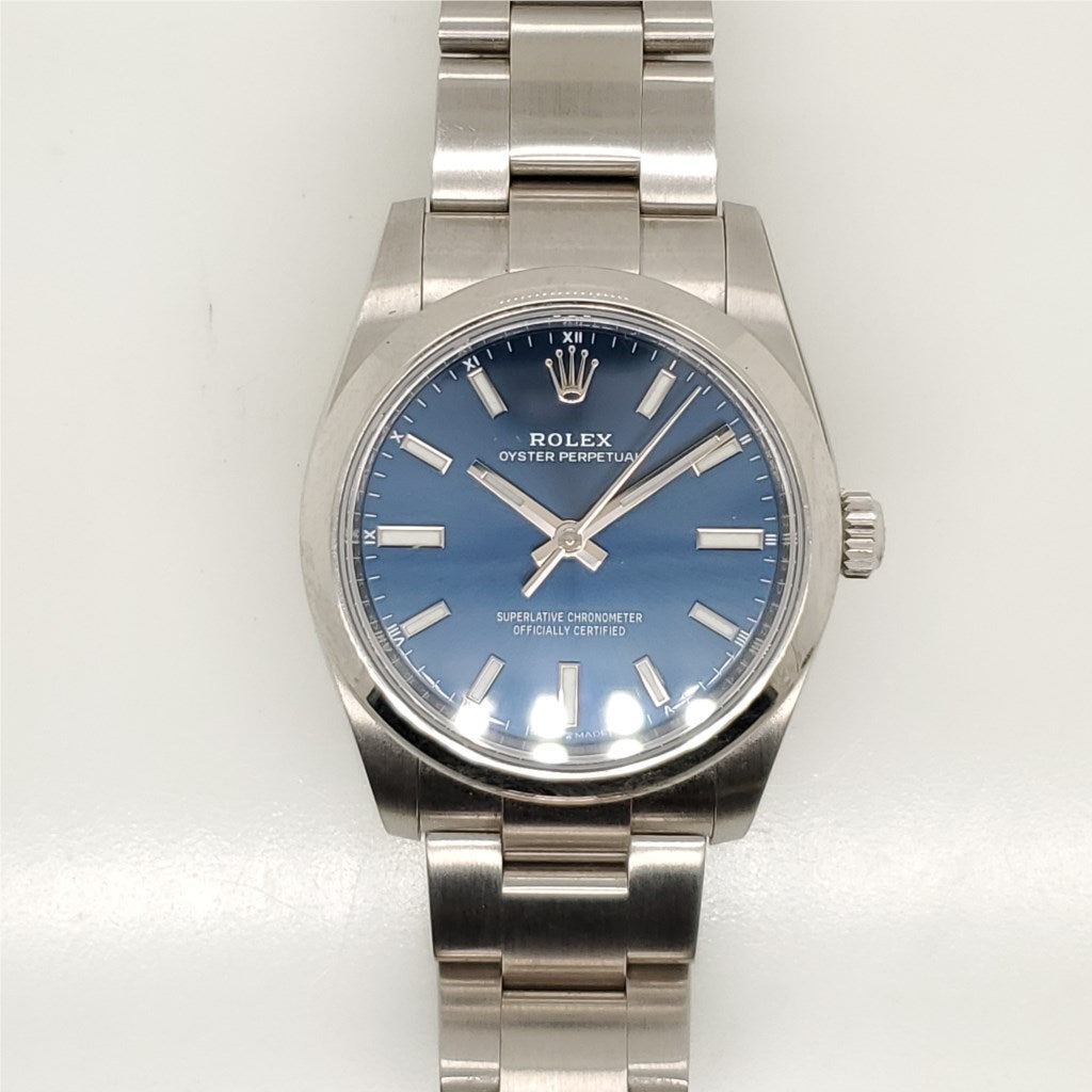 Pre-Owned  Rolex Oyster Perpetual Stainless Steel Mid-Sized