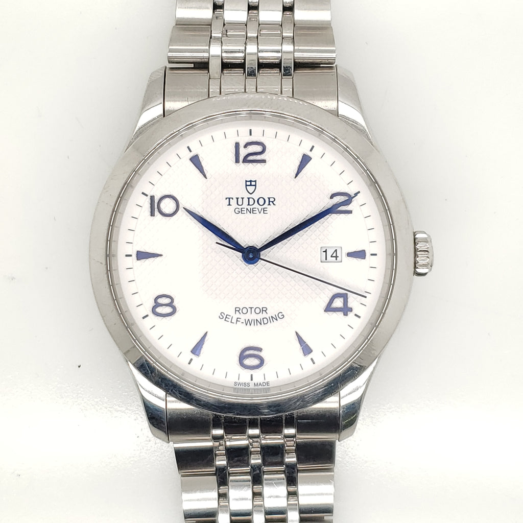 Pre-Owned Tudor Automatic Model 1926 Stainless Steel Mens Watch With Box And Papers reference#91650