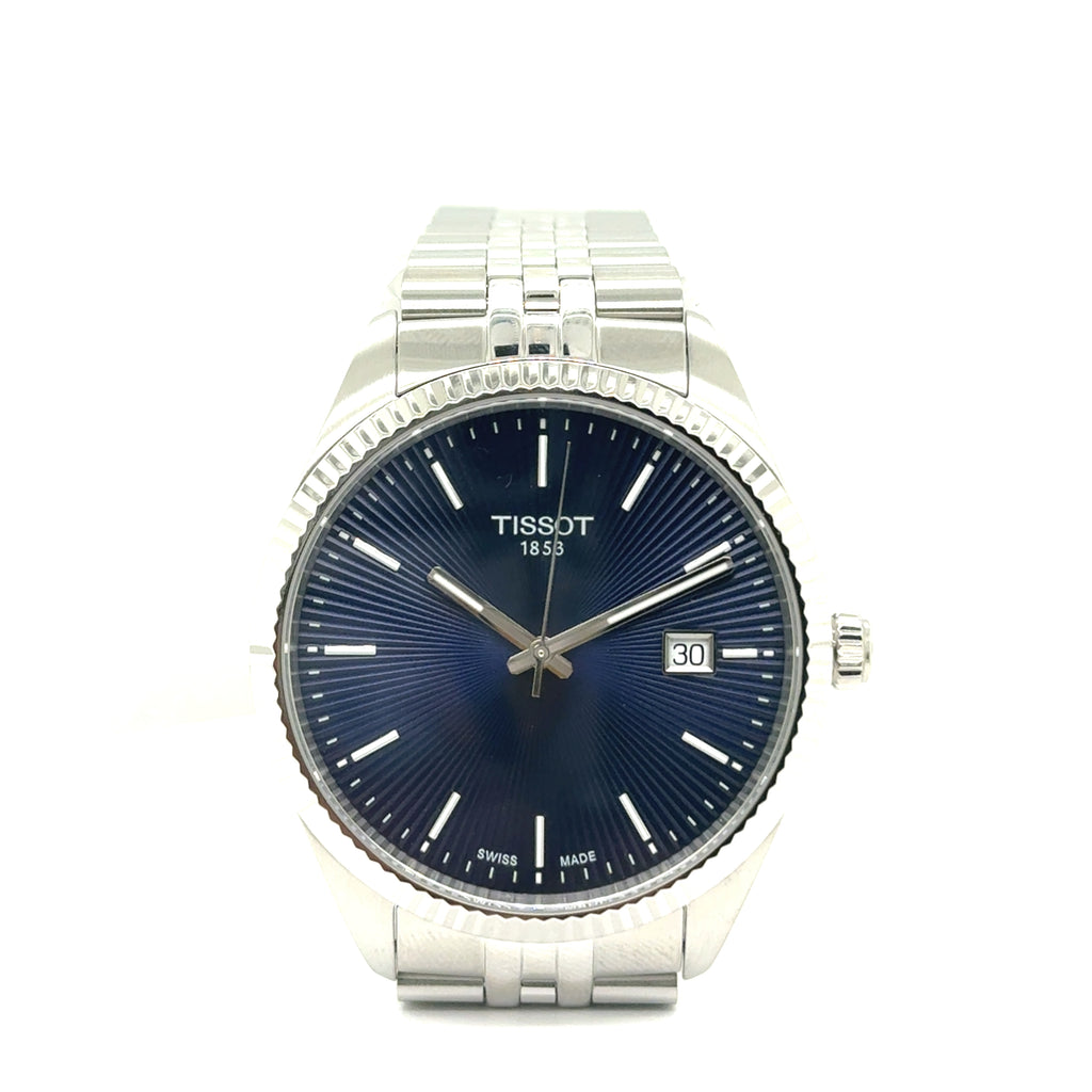 Tissot Ballade Gts Watch Stainless Steel Case/Bracelet Quartz Movement