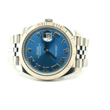 Pre-owned 41mm Mens Rolex Stainless Steel Datejust