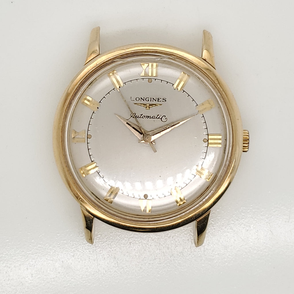 Vintage 14kt Yellow Gold Longines Automatic Wrist Watch