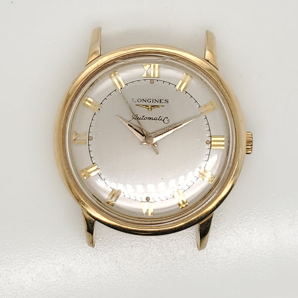 Vintage 14kt Yellow Gold Longines Automatic Wrist Watch