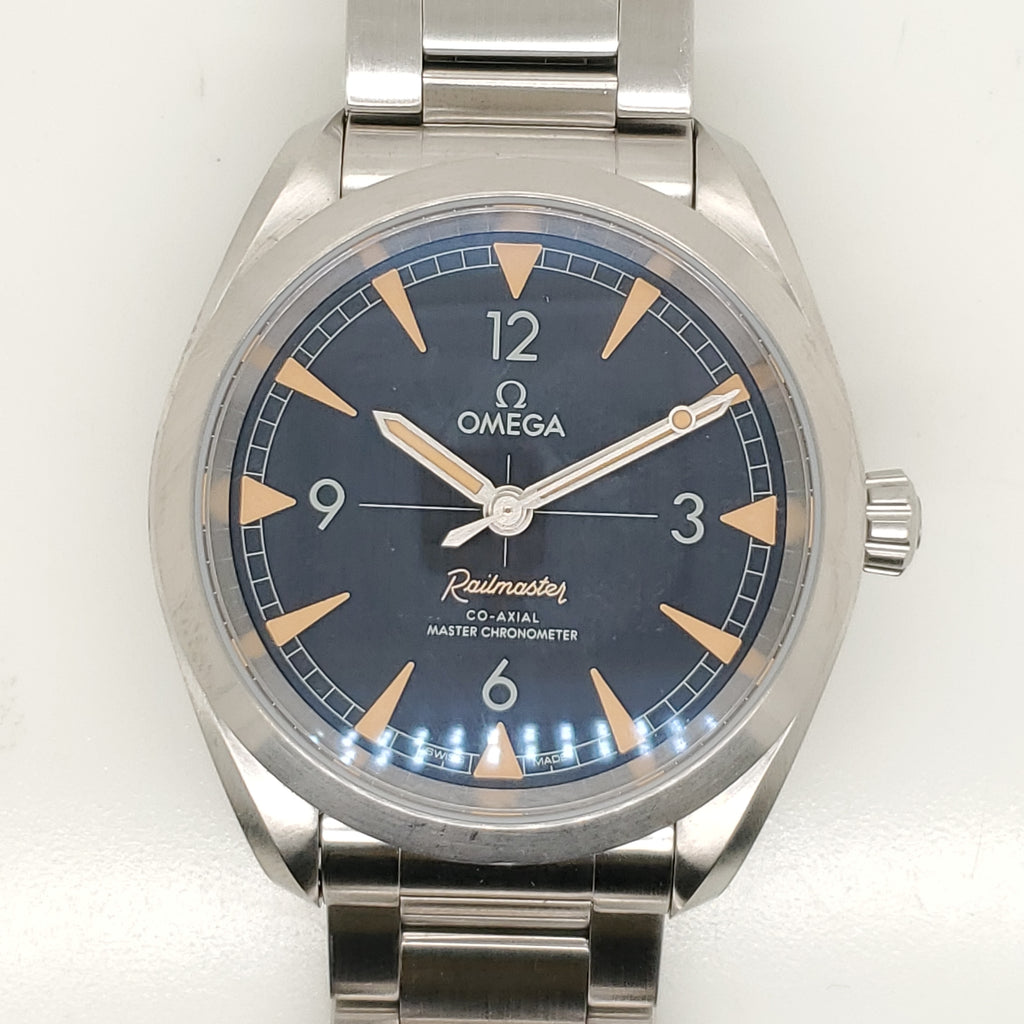 Omega Seamaster Railmaster Automatic Stainless Steel Watch