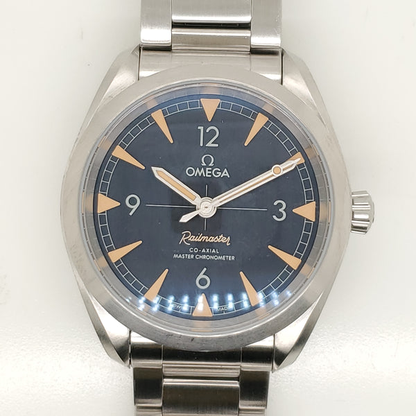 Omega Seamaster Railmaster Automatic Stainless Steel Watch