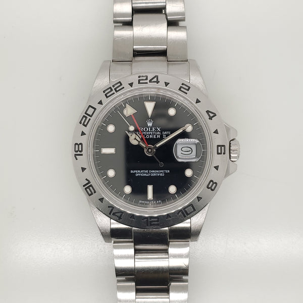 Pre-owned Rolex Stainless Steel Explorer II