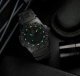 Luminox 44mm Navy Blackout Edition 3550 Series Military Dive Watch