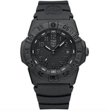 Luminox 44mm Navy Blackout Edition 3550 Series Military Dive Watch