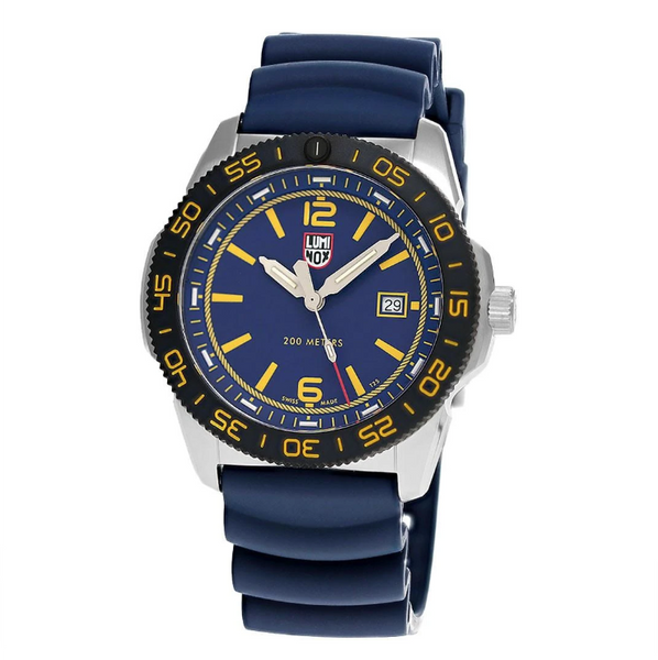 Luminox 44mm Force Blue Pacific Diver 3120 Series Dive Watch