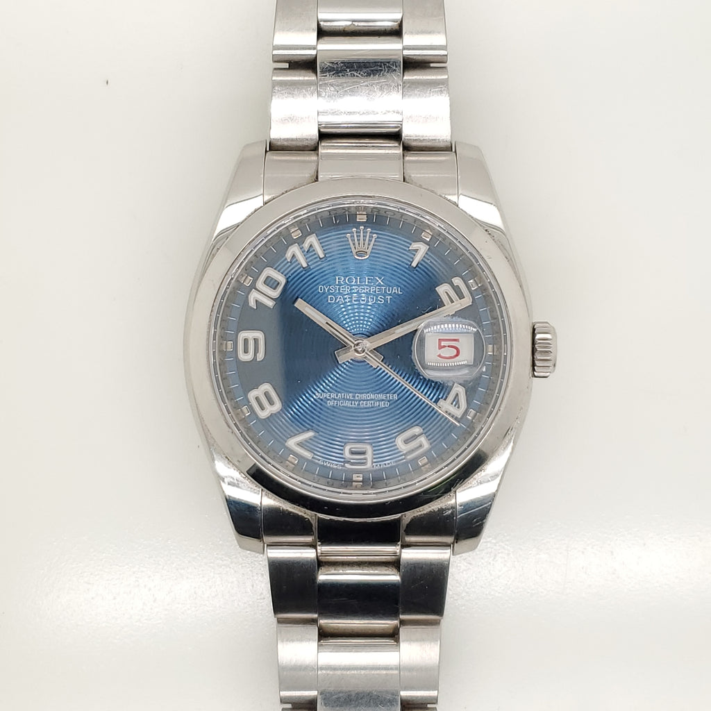 Pre-owned 2007 Rolex Datejust Stainless Steel