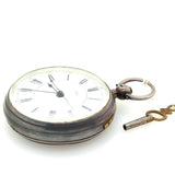 Antique English Sterling Silver Pocket Watch