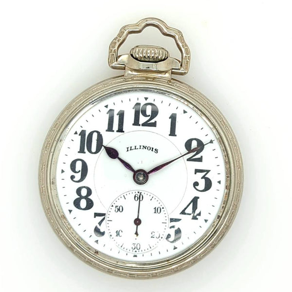 1927 Illinois Bunn Special 60 Hour Railroad Watch