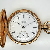 1890 Elgin 14Kt Yellow Gold Hunters Case Pocket Watch