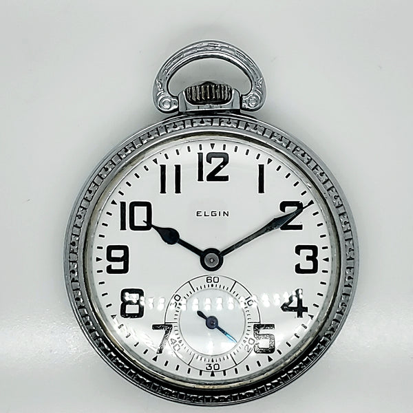 1925 Elgin B.W. Raymond Railroad Grade Pocket Watch