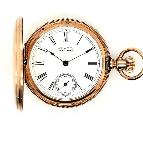 1888 Waltham 14kt Yellow Gold Pocket/Pendant Watch