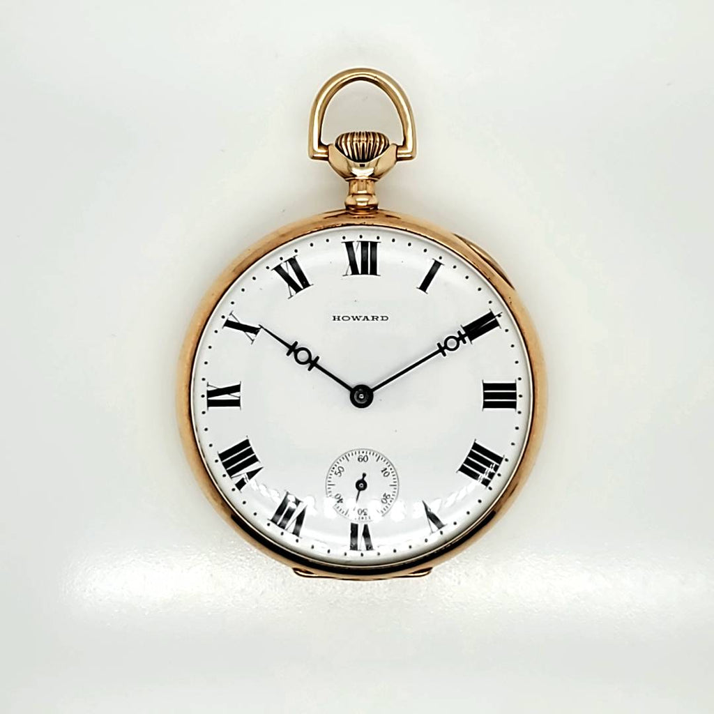 1912 E. Howard 14kt Yellow Gold Pocket Watch