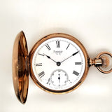 Antique Waltham Riverside 1885 14Kt Yellow Gold 16 Size Hunters Case Pocket Watch