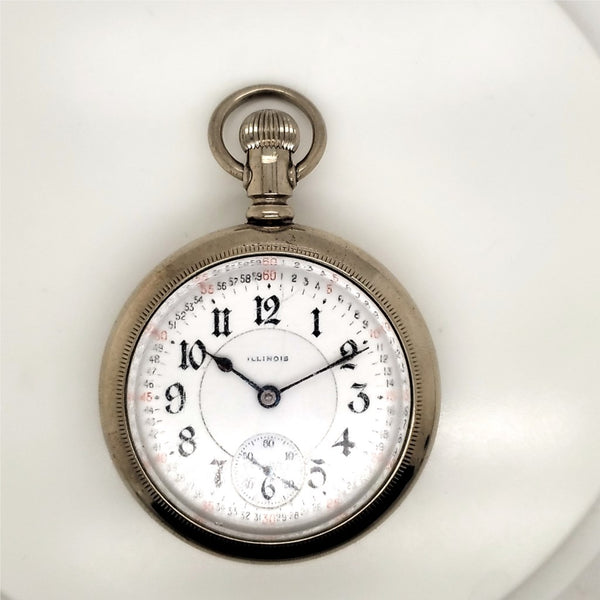 1912 Illinois A. Lincoln Railroad Grade Pocket Watch