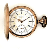 1913  Gold Filled Elgin 16 Size Hunters Case Pocket Watch