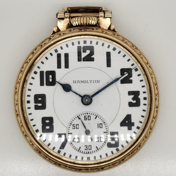 1934 Hamilton Model 992E Pocket Watch