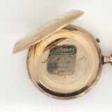 Antique 14Kt Yellow GoldM.F. Mathey Demi Case Pocket Watch