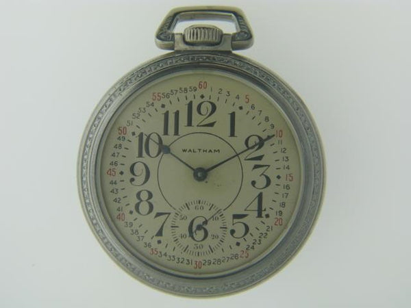 1907 Waltham Vanguard Railroad Grade Pocket Watch Gold Filled