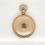 Antique Waltham 1896 14Ktyg 0 Size Hunters Case Pocket Watch