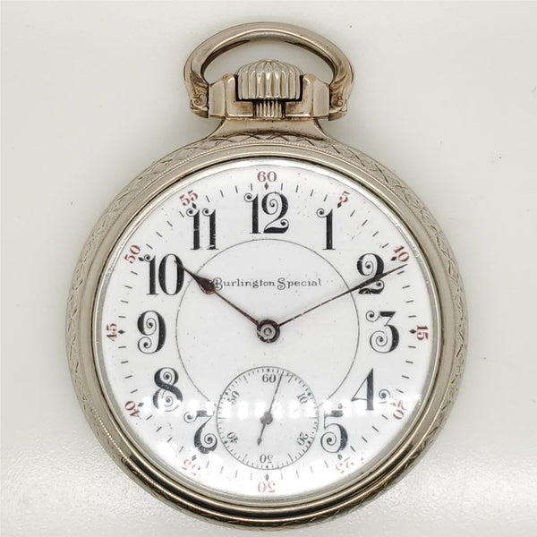 Circa 1920s Burlington 19 Jewel Pocket Watch