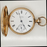 1880 Waltham 14Ktyg Hunters Case Pocket Watch