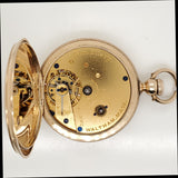 1880 Waltham 14Ktyg Hunters Case Pocket Watch