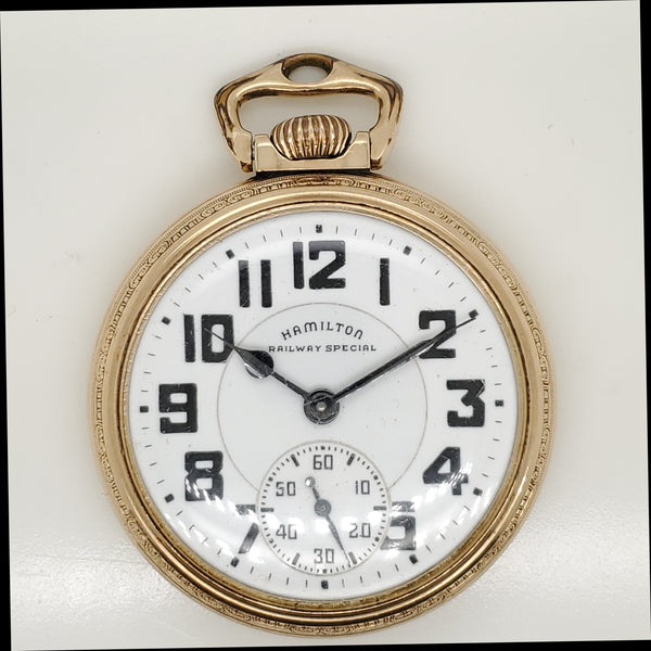 1946 Hamilton Ball Model 992B Pocket Watch