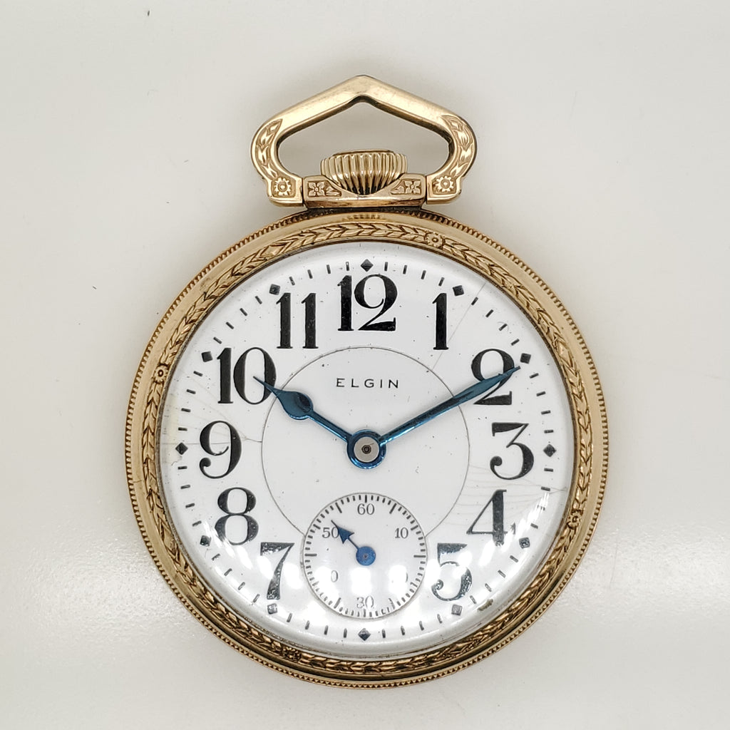 1915 Elgin Father Time Railroad Grade Pocket Watch