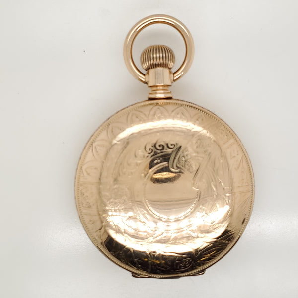 1896 Waltham Gold Filled Hunters Case Pocket Watch