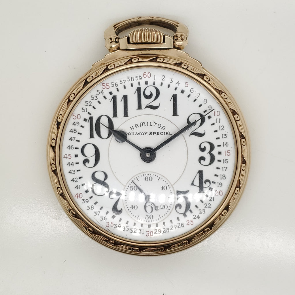 1946 Hamilton Ball Model 992B Pocket Watch