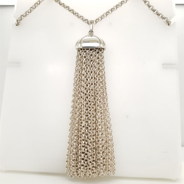 Slane & Slane Sterling Silver Tassel Necklace
