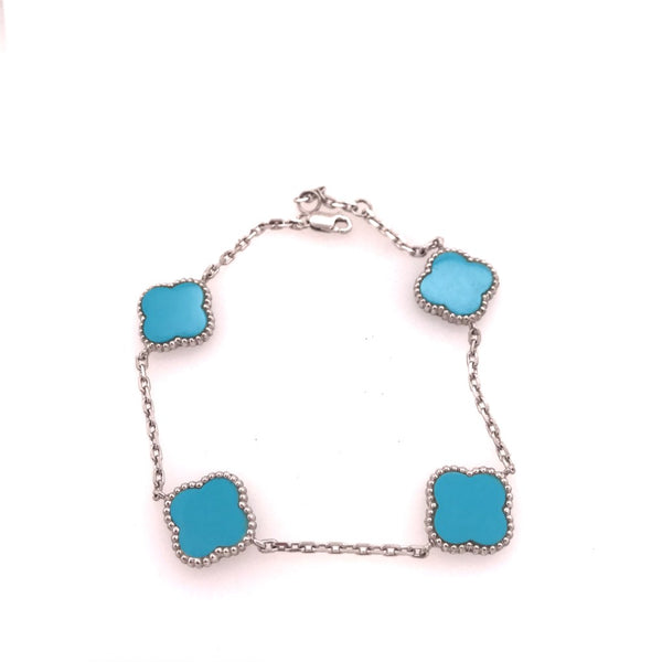 Sterling Silver Turquoise Bracelet