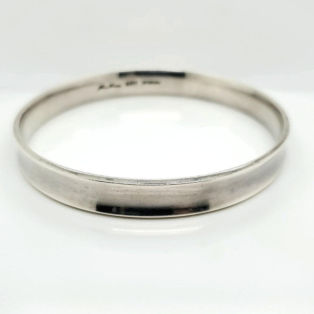 Hans Hansen Denmark Sterling Silver Bangle Bracelet