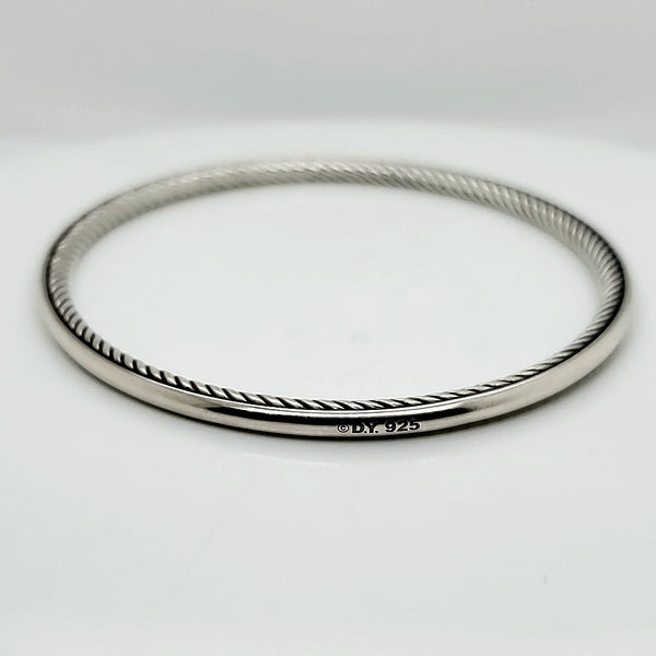 Pre - Owned David Yurman Sterling Classic Cable